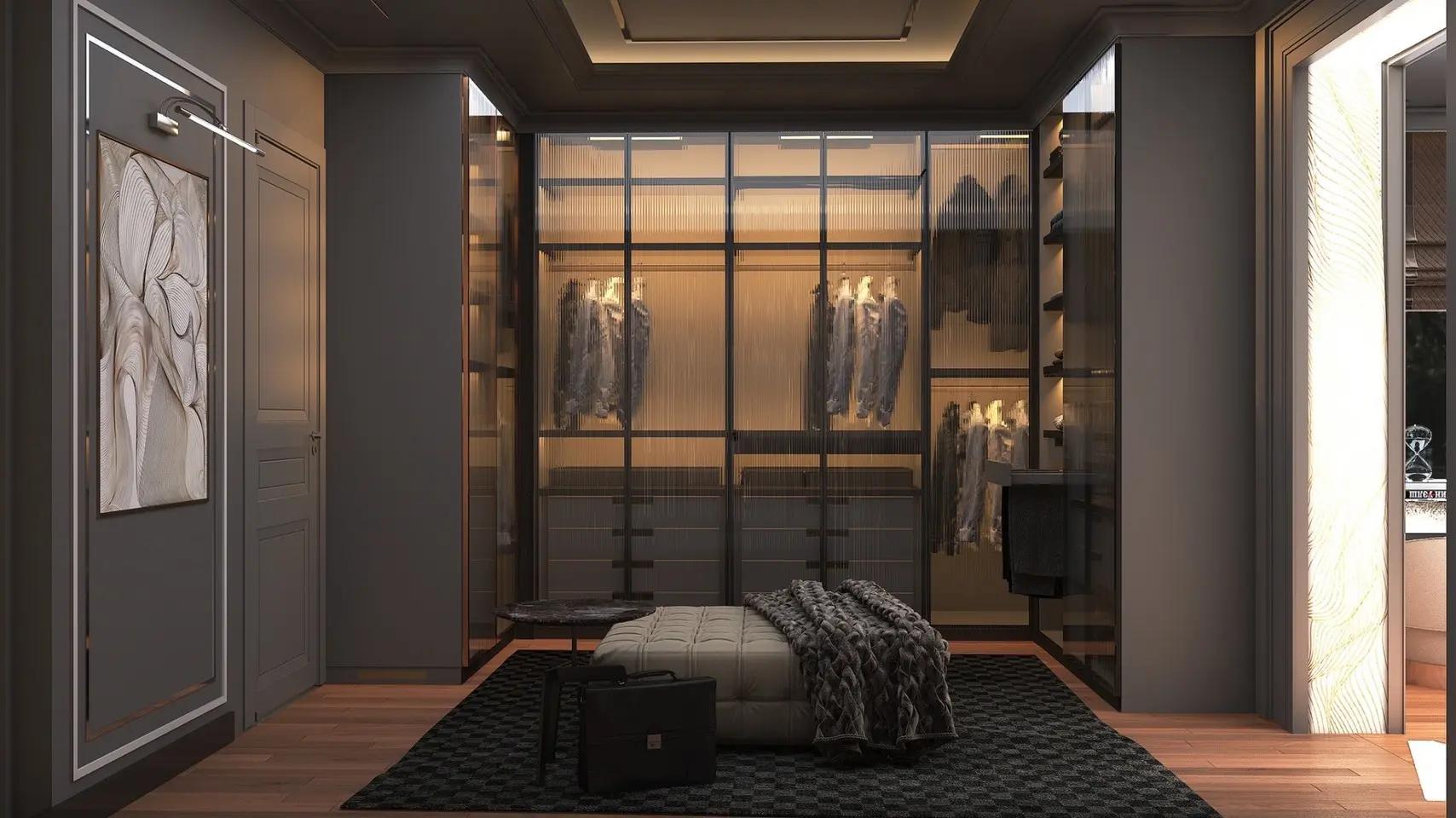 เคล็ดลับออกแบบ Walk In Closet พื้นที่ความสุข ลงตัวทุกสัดส่วน ...